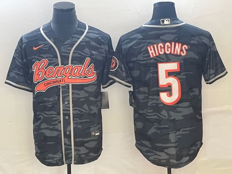 Cincinnati Bengals Camouflage MLB&NFL Jersey