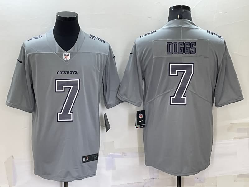 Dallas Cowboys Grey Atmosphere Fashion NFL Jersey