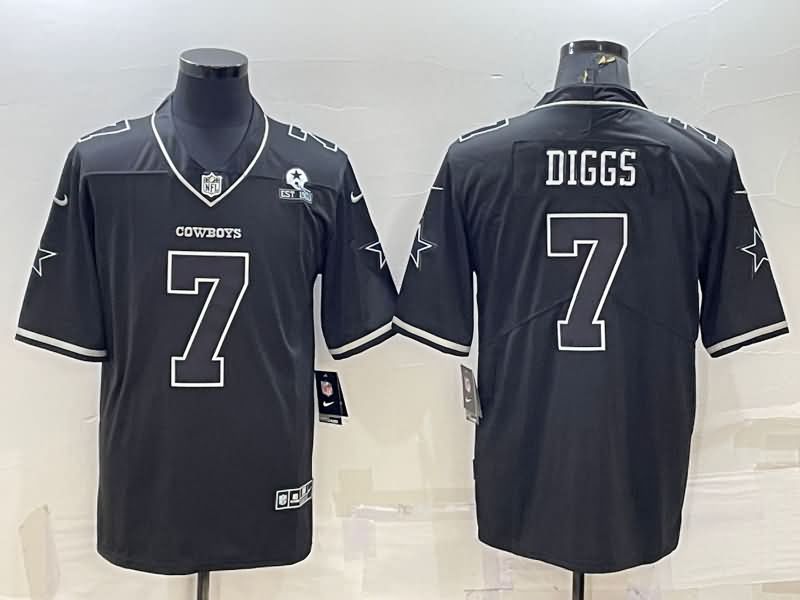 Dallas Cowboys Black NFL Jersey 02