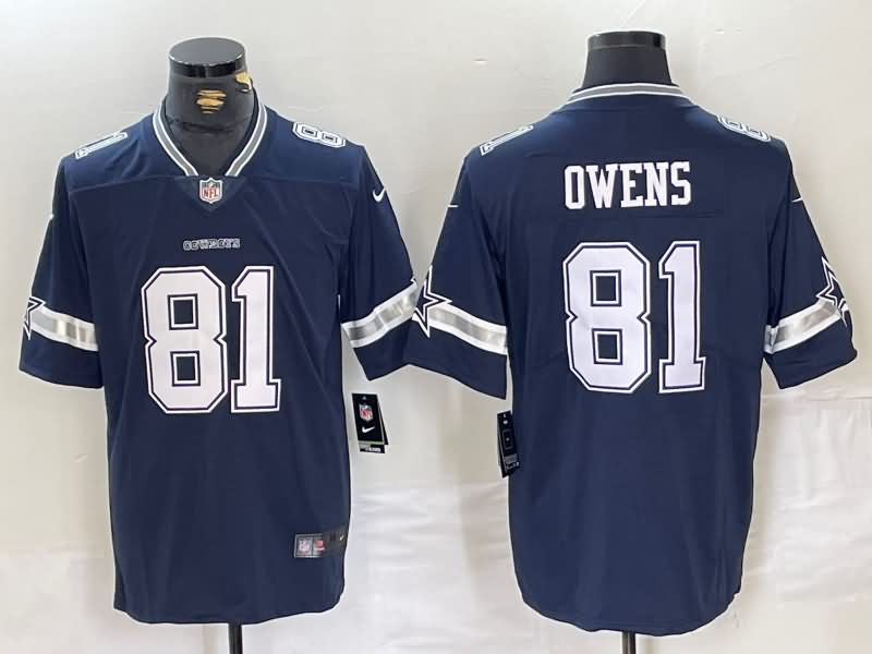 Dallas Cowboys Dark Blue NFL Jersey 02