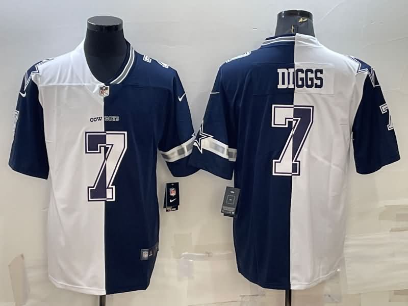 Dallas Cowboys Dark Blue White NFL Jersey