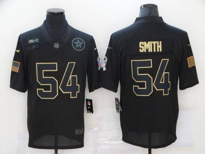 Dallas Cowboys Black Gold Salute To Service NFL Jersey