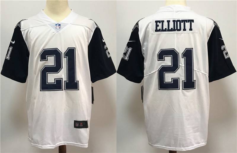 Dallas Cowboys White NFL Jersey 02