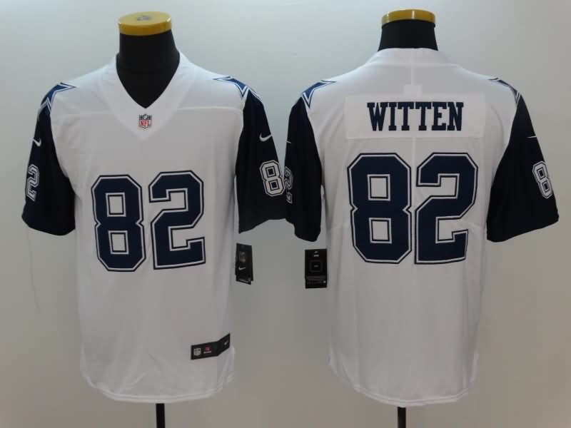 Dallas Cowboys White NFL Jersey 02