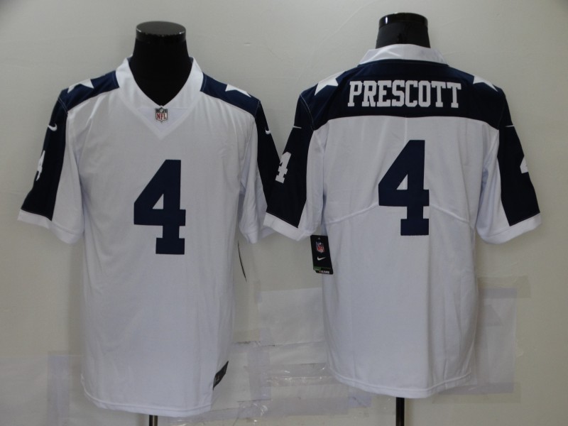 Dallas Cowboys White NFL Jersey 03