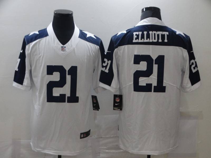 Dallas Cowboys White NFL Jersey 03