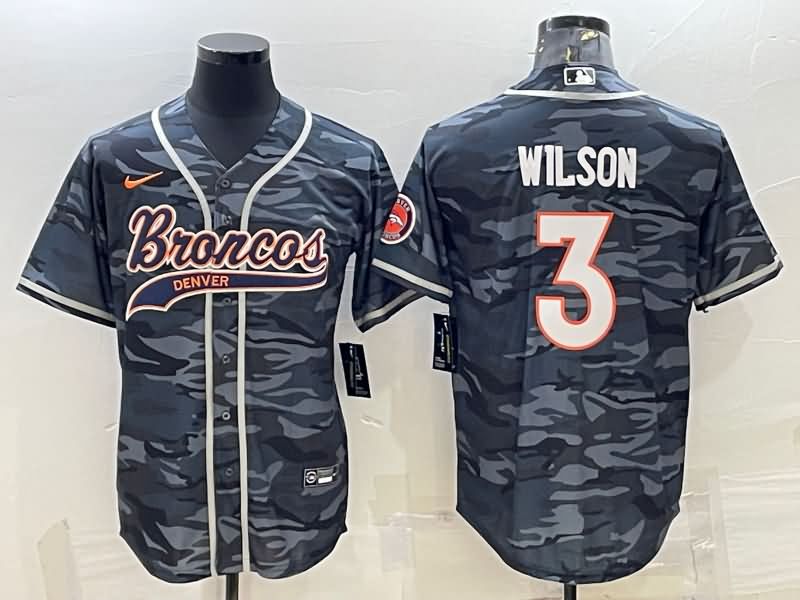 Denver Broncos Camouflage MLB&NFL Jersey