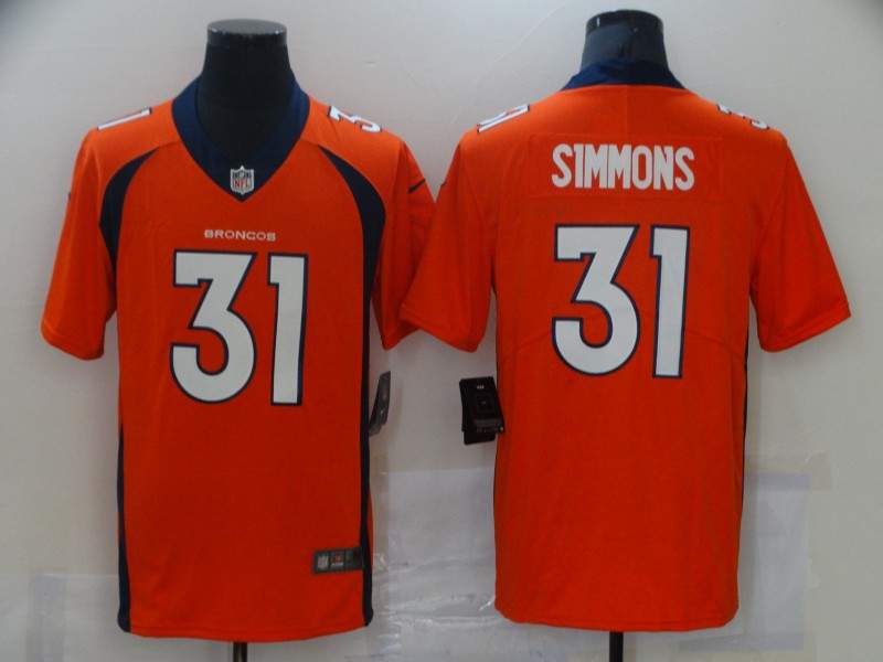 Denver Broncos Orange NFL Jersey