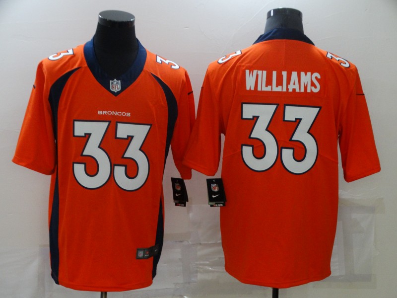 Denver Broncos Orange NFL Jersey