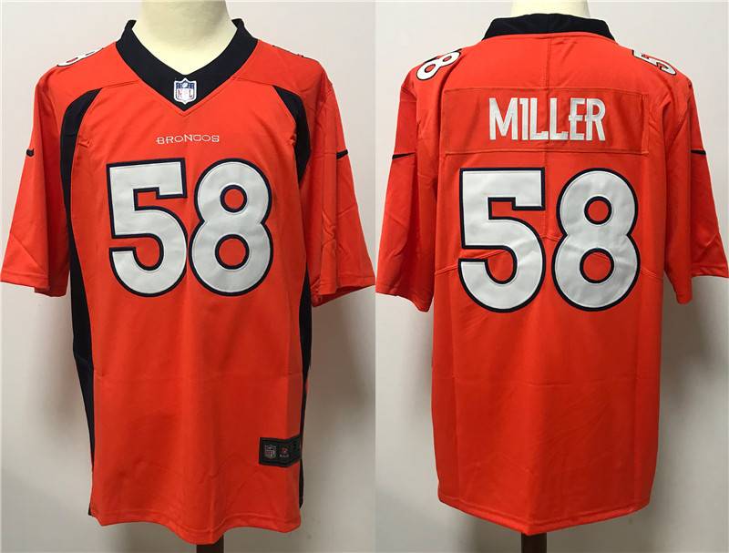 Denver Broncos Orange NFL Jersey