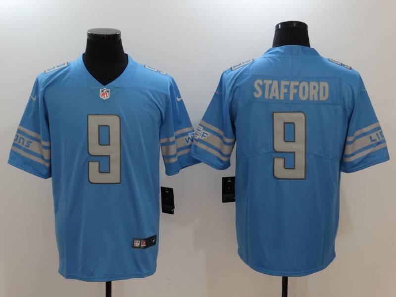 Detroit Lions Blue NFL Jersey