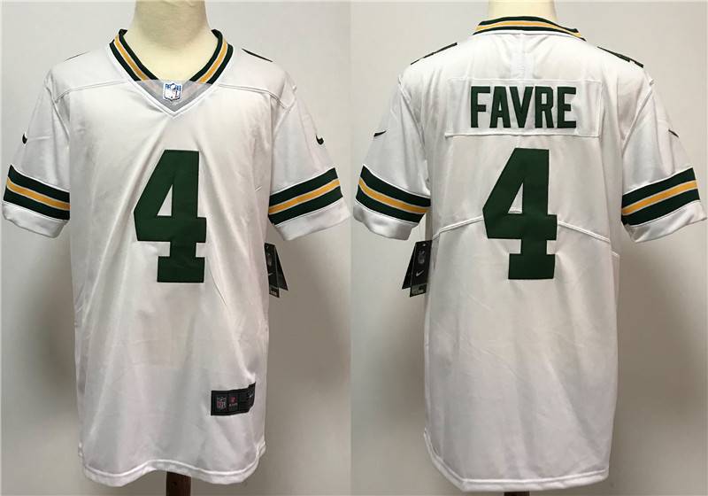 Green Bay Packers White NFL Jersey