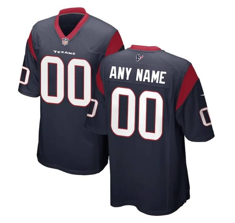 Houston Texans Dark Blue NFL Jersey