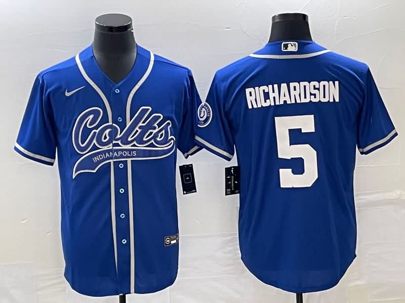 Indianapolis Colts Blue MLB&NFL Jersey