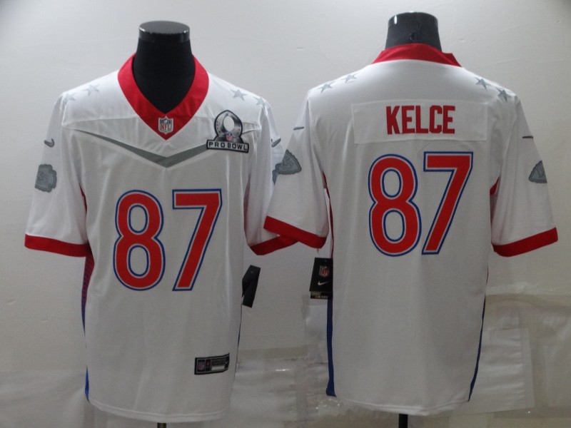 Kansas City Chiefs White 2022 All Star NFL Jersey