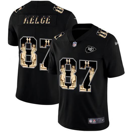 Kansas City Chiefs Black Goddess Fashion NFL Jersey