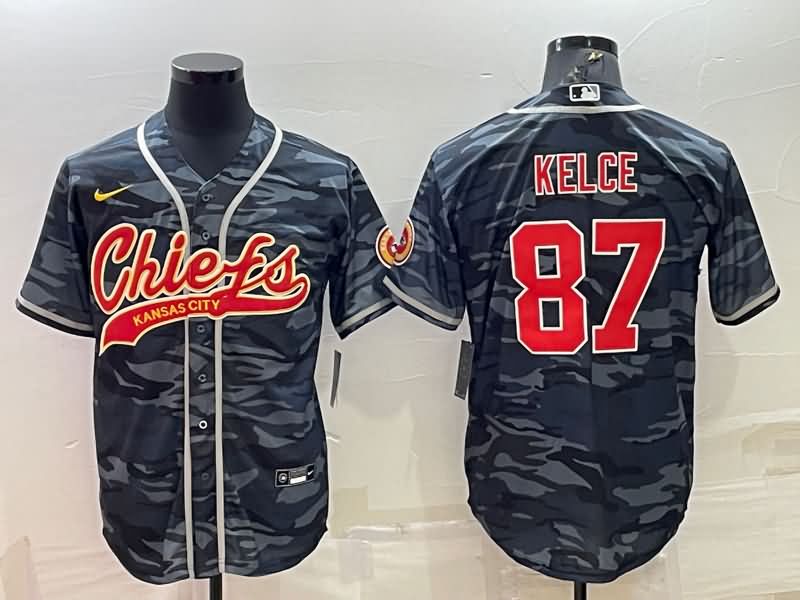 Kansas City Chiefs Camouflage MLB&NFL Jersey