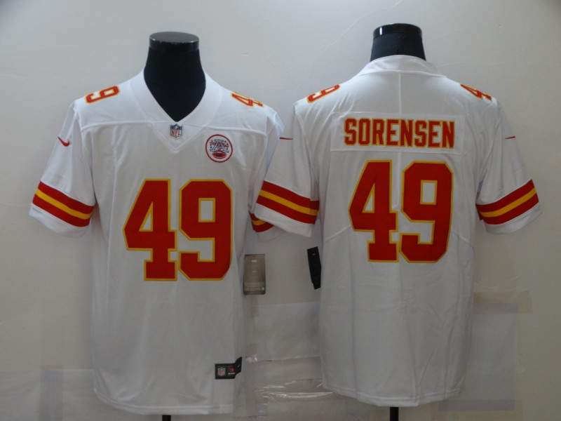 Kansas City Chiefs White NFL Jersey