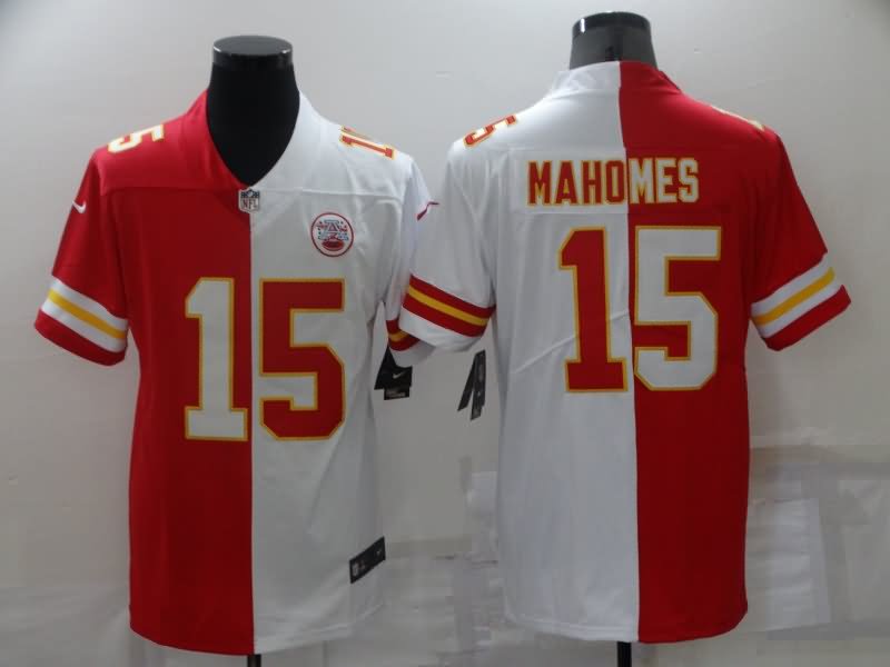 Kansas City Chiefs White Red NFL Jersey