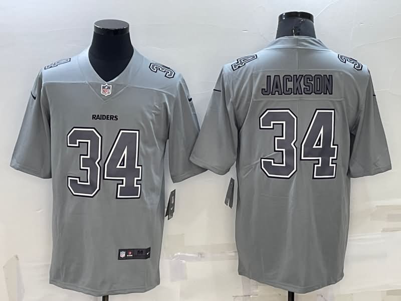 Las Vegas Raiders Grey Atmosphere Fashion NFL Jersey