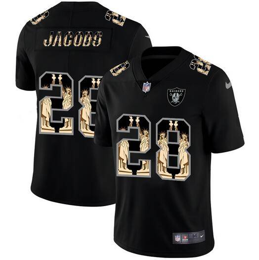 Las Vegas Raiders Black Goddess Fashion NFL Jersey