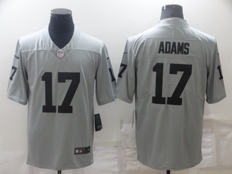 Las Vegas Raiders Grey Inverted Legend NFL Jersey