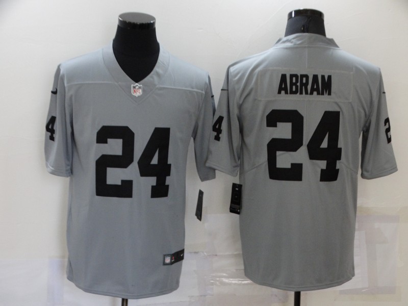 Las Vegas Raiders Grey Inverted Legend NFL Jersey