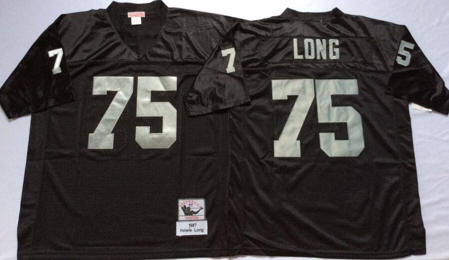 Las Vegas Raiders Black Retro NFL Jersey