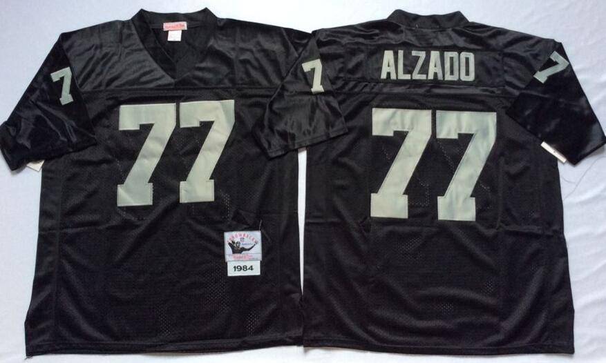 Las Vegas Raiders Black Retro NFL Jersey