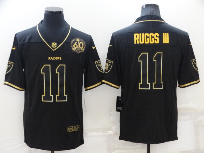 Las Vegas Raiders Black Gold Retro NFL Jersey