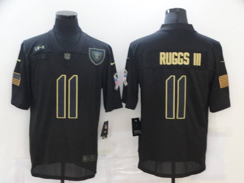 Las Vegas Raiders Black Gold Salute To Service NFL Jersey