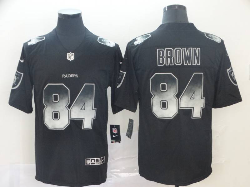 Las Vegas Raiders Black Smoke Fashion NFL Jersey