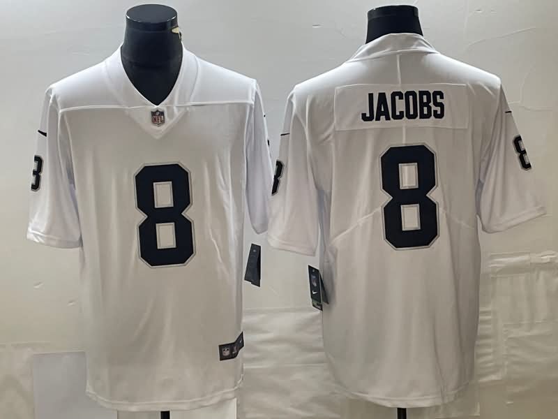 Las Vegas Raiders White NFL Jersey