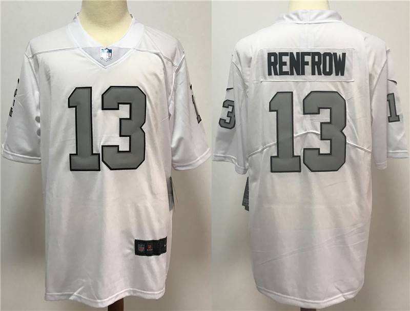 Las Vegas Raiders White NFL Jersey 02