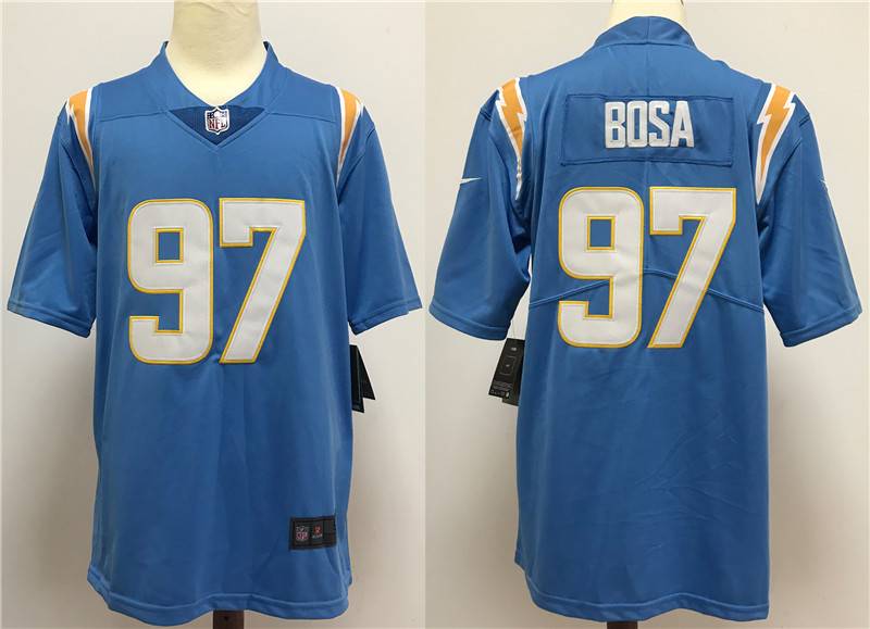 Los Angeles Chargers Light Blue NFL Jersey