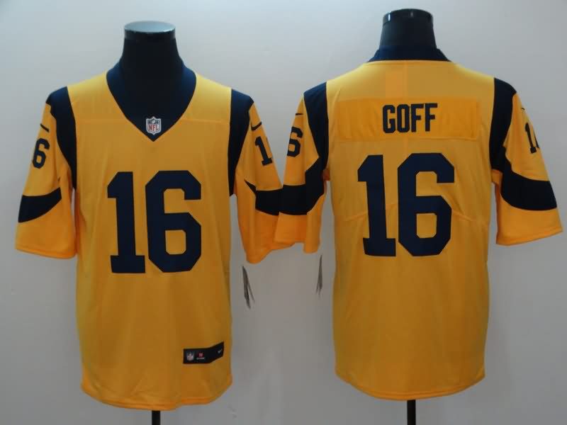 Los Angeles Rams Yellow NFL Jersey