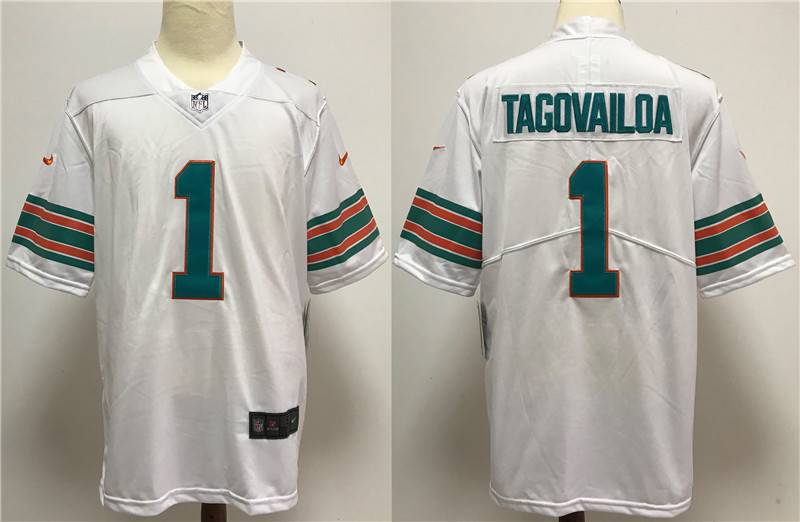 Miami Dolphins White NFL Jersey 02