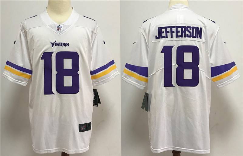 Minnesota Vikings White NFL Jersey