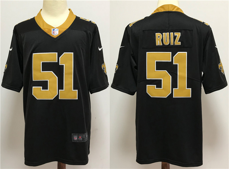 New Orleans Saints Black NFL Jersey