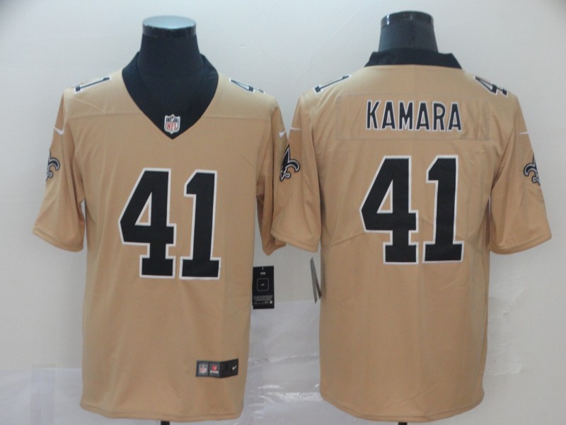 New Orleans Saints Tan Inverted Legend NFL Jersey