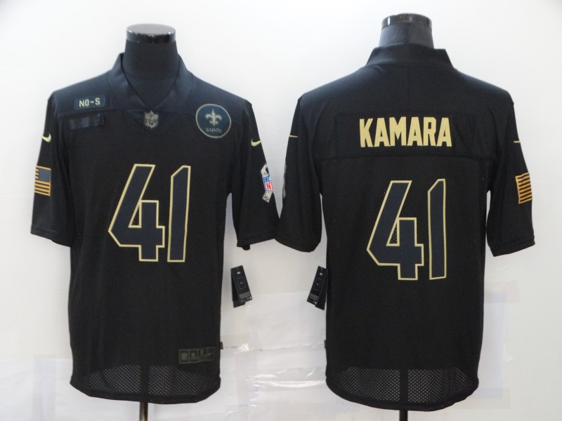 New Orleans Saints Black Gold Salute To Service NFL Jersey