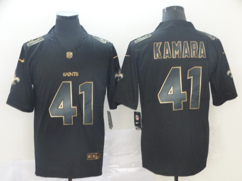 New Orleans Saints Black Gold Vapor Limited NFL Jersey