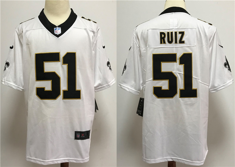 New Orleans Saints White NFL Jersey 02