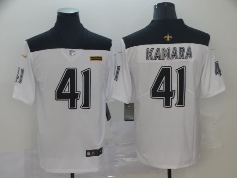 New Orleans Saints White NFL Jersey 04