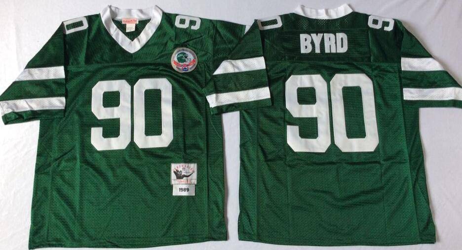 New York Jets Green Retro NFL Jersey