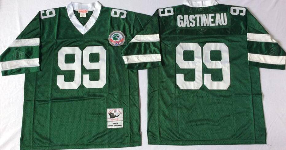 New York Jets Green Retro NFL Jersey