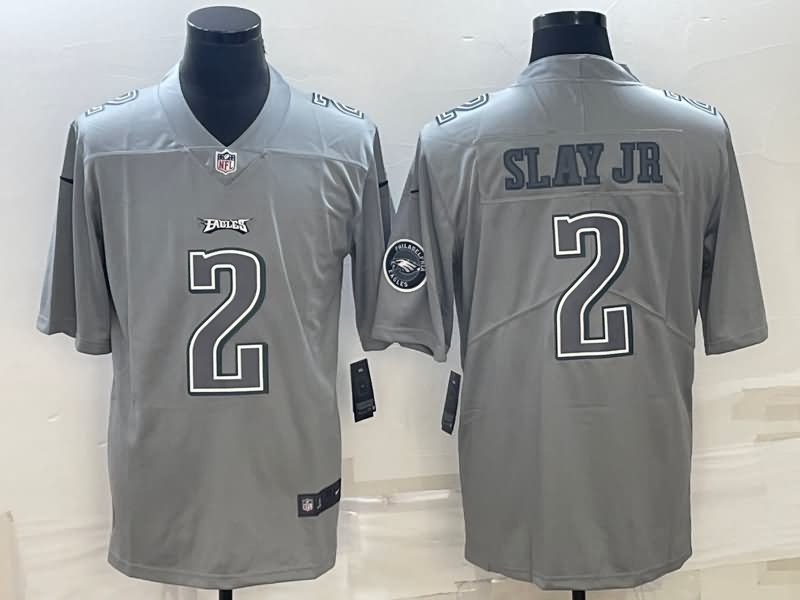 Philadelphia Eagles Grey Atmosphere Fashion NFL Jersey