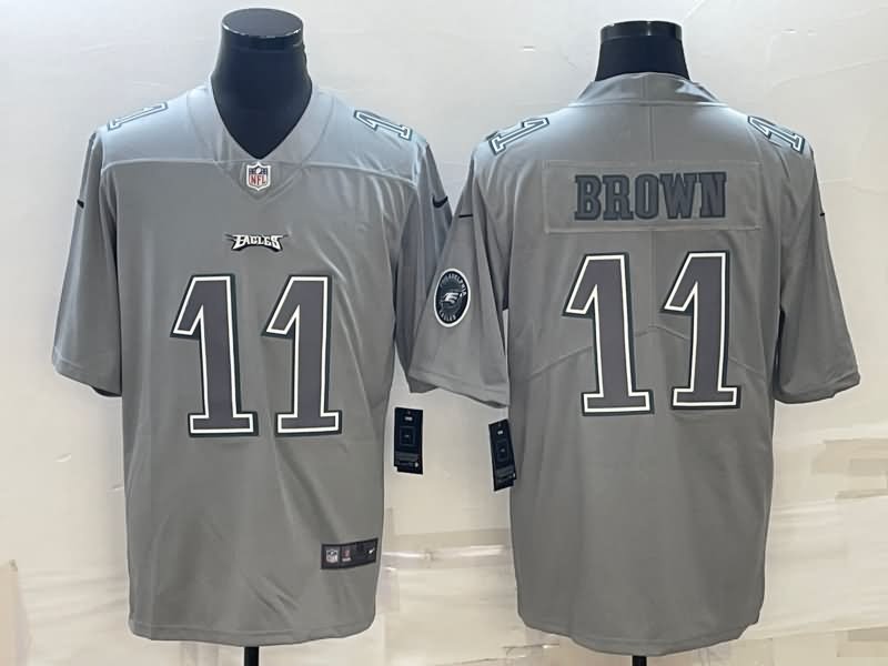 Philadelphia Eagles Grey Atmosphere Fashion NFL Jersey