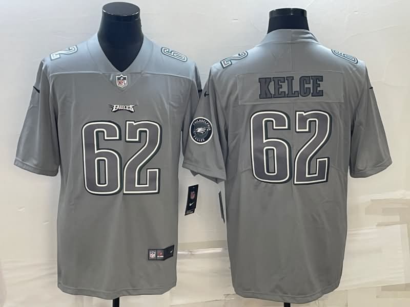 Philadelphia Eagles Grey Atmosphere Fashion NFL Jersey