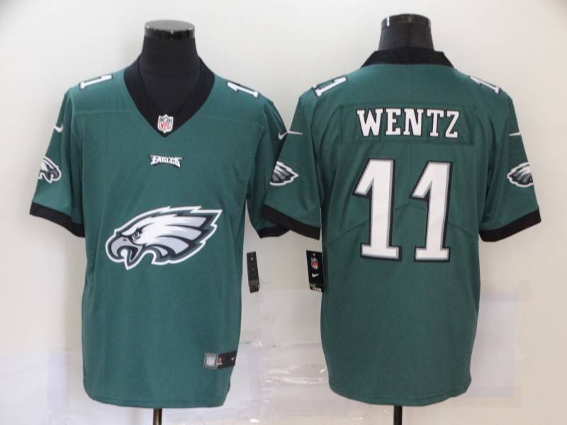 Philadelphia Eagles Green Fashion NFL Jersey